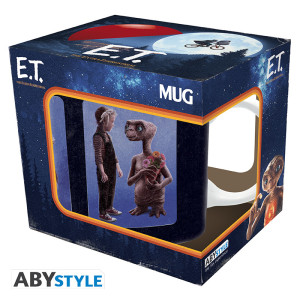 E.T. - Mug - 320 ml - I Love E.T.  - subli - x2  *