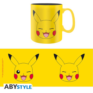 POKEMON - Mug - 460 ml - Pikachu Face - with box x2 ABYMUGA564* DT