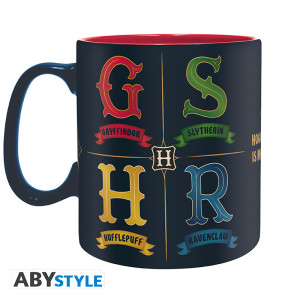 HARRY POTTER - Mug - 460 ml - Houses - cardboard box x2