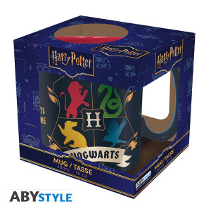 HARRY POTTER - Mug - 460 ml - Houses - cardboard box x2
