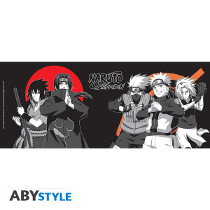 NARUTO SHIPPUDEN - Mug -460ml-Group black & white -boxx2* ABYMUGA505