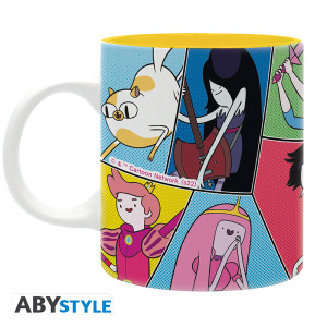 ADVENTURE TIME - Mug - 320 ml - Characters Group - subli x2