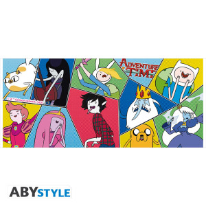 ADVENTURE TIME - Mug - 320 ml - Characters Group - subli x2