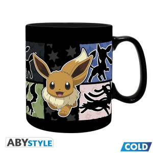 POKEMON - Mug Heat Change - 460 ml - Eevee - cardboard box x2