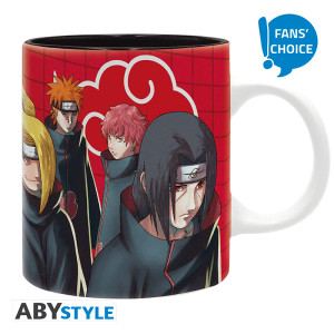 NARUTO SHIPPUDEN - Mug - 320 ml - Artwork Akatsuki - subli - x2