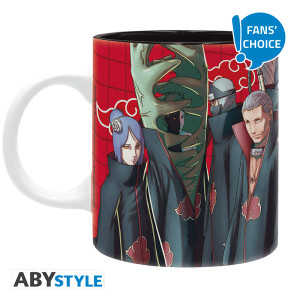 NARUTO SHIPPUDEN - Mug - 320 ml - Artwork Akatsuki - subli - x2