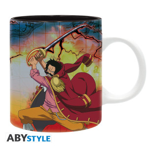 ONE PIECE - Mug - 320 ml - Roger vs Barbe Blanche - subli - boîtex2 *