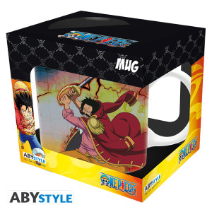ONE PIECE - Mug - 320 ml - Roger vs Whitebeard - subli - box x2 *
