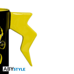 POKEMON - Mug 3D handle - Pikachu lightening bolt x2 DT