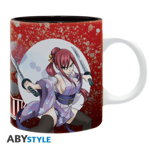 FAIRY TAIL - Mug - 320 ml - Erza & Jellal - subli - box x2