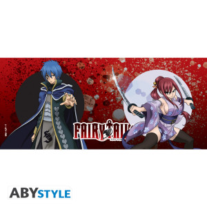 FAIRY TAIL - Mug - 320 ml - Erza & Jellal - subli - boîtex2