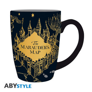 HARRY POTTER - Mug - 400 ml - Carte du Maraudeur - boîte x2