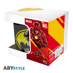 DC COMICS - Mug - 320 ml - The Flash & Batman - subli x2*