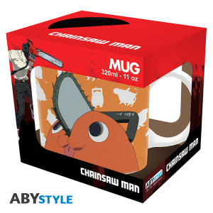 CHAINSAW MAN - Mug - 320 ml - Pochita - subli - boîte x2
