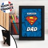 SUPERMAN - Cadre Kraft - THE ORIGINAL "S" DAD x8