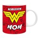 Wonder Woman - Mug 320ml - THE ORIGINAL "W" MOM x2