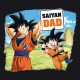 DRAGON BALL SUPER - Tshirt noir homme - SAIYAN DAD
