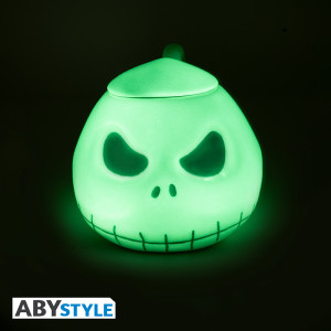 NIGHTMARE BEFORE XMAS - Mug 3D - Jack Glow in the dark x2 DT