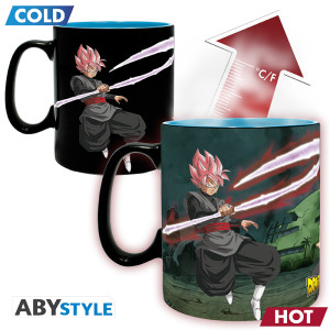 DRAGON BALL SUPER - Mug Heat Change - 460ml-SaiyansvsBlack-carx2