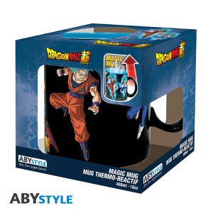 DRAGON BALL SUPER - Mug Heat Change - 460ml-SaiyansvsBlack-carx2