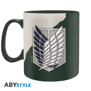 ATTACK ON TITAN - Mug - 460 ml - Emblem S4 - cardboard box x2