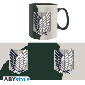 ATTACK ON TITAN - Mug - 460 ml - Emblem S4 - cardboard box x2