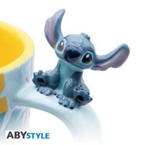DISNEY - Mug 3D handle - Hawaiian Stitch X2