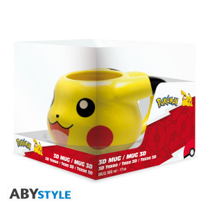 POKEMON - Mug 3D - Pikachu x2