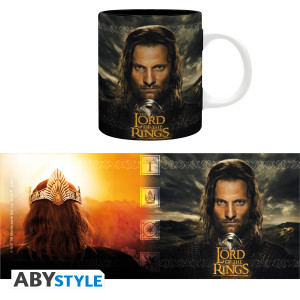 LORD OF THE RINGS - Mug - 320 ml - Aragorn - subli - with boxx2