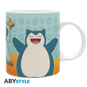 POKEMON - Mug - 320 ml - Snorlax Comic Strip - subli x2