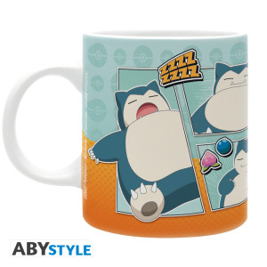 POKEMON - Mug - 320 ml - Snorlax Comic Strip - subli x2