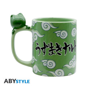NARUTO SHIPPUDEN - Mug 3D handle - Naruto and Gama-chan  x2