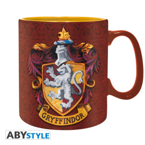HARRY POTTER - Mug - 460 ml - Gryffindor - cardboard box x2