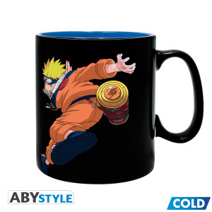 NARUTO - Mug Heat Change - 460 ml- Naruto & Sasuke - cardboard x2