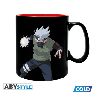 NARUTO SHIPPUDEN - Mug HeatChange -460ml- Kakashi/Itachi -cardx2 DT