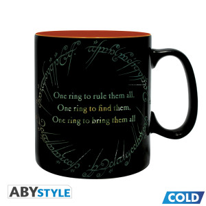 LORD OF THE RINGS - Mug Heat Change - 460 ml - Sauron-cardboard x2