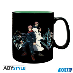 JUJUTSU KAISEN - Mug Heat Change - 460ml- Itadori&Sukuna -cardx2
