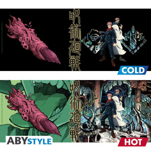 JUJUTSU KAISEN - Mug Heat Change - 460ml- Itadori&Sukuna -cardx2