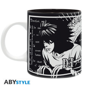 DEATH NOTE - Mug - 320 ml - Light vs L - subli - box x2