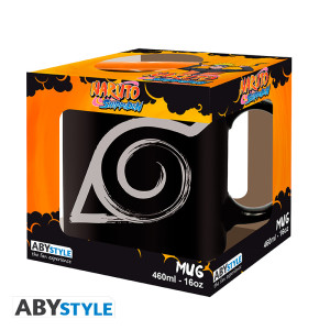 NARUTO SHIPPUDEN - Mug - 460 ml - Konoha - cardboard box x2 DT