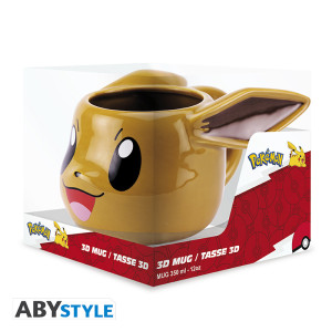POKEMON - Mug 3D - Evoli x2
