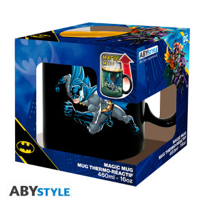 DC COMICS - Mug HeatChange - 460ml - "Batman & Joker"- cardxx2