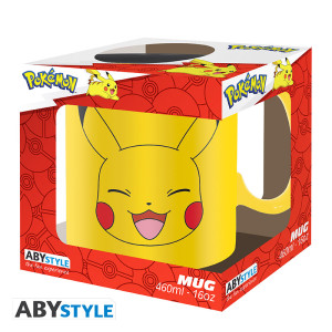 POKEMON - Mug - 460 ml - Pikachu Face - cardboard box x2