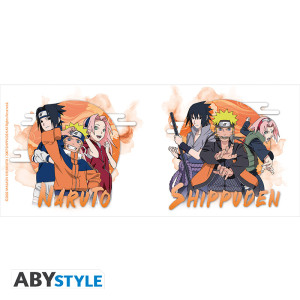 NARUTO SHIPPUDEN - Mug - 460 ml - Past and present - subli - box x2