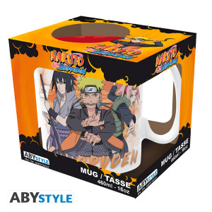NARUTO SHIPPUDEN - Mug - 460 ml - Past and present - subli - box x2