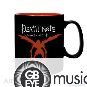 DEATH NOTE - Mug Heat Change - 460ml -  L & Light - cardboardx2