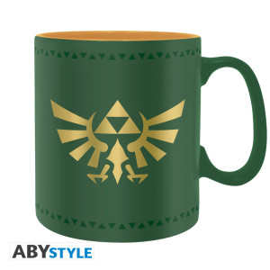 THE LEGEND OF ZELDA - Mug - 460 ml- Hyrule Insignia- x2 carton