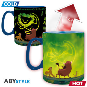 DISNEY - Mug Heat Change - 460 ml - The Lion King - cardboardx2