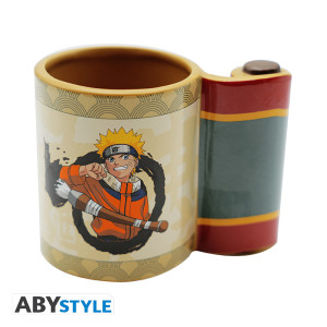 NARUTO - Mug 3D anse - Parchemin Naruto x2 DT