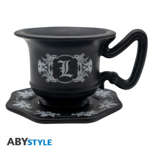DEATH NOTE - Mug 3D with Saucer - L's Cup DT